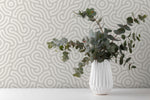 gray white modern peel and stick wallpaper diy