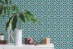 green diy peel and stick wallpaper eclectic