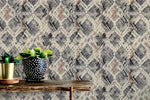neutral colored animal abstract modern traditional peel and stick wallpaper