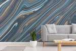 blue marble peel and stick wallpaper diy